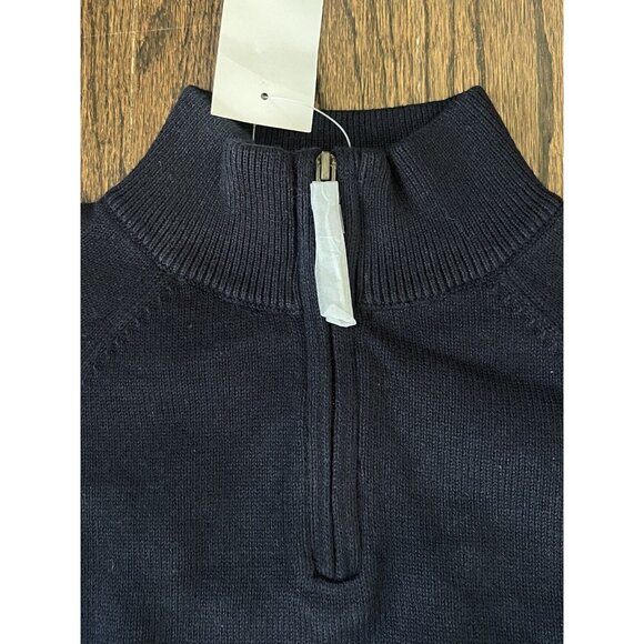 NWT Crewcuts Boys' Cotton Cashmere 1/2 Zip Sweater AZ753 Size XS 4-5 $65 - Picture 3 of 8